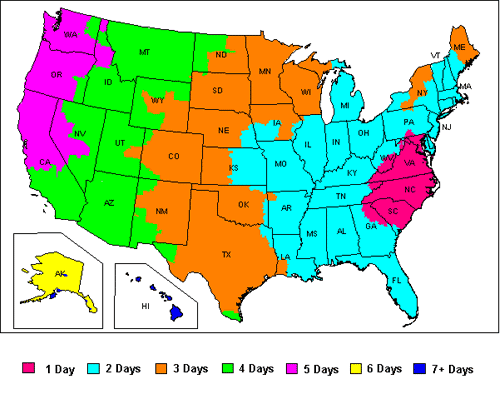 Time & Transit Map