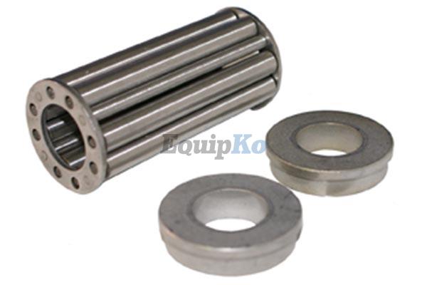 Open Cage Roller Bearing w/Flanged Bushings