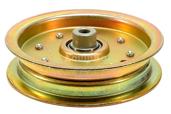 Flat Idler Pulley - 5-1/4" OD