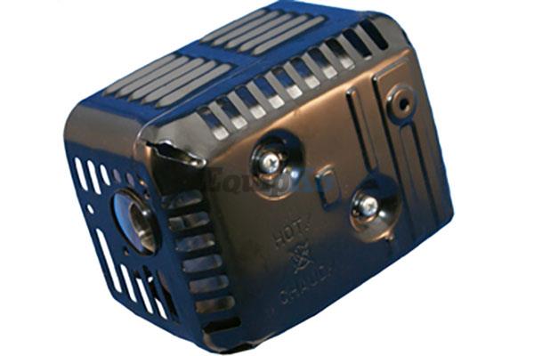 Muffler with Heat Shield