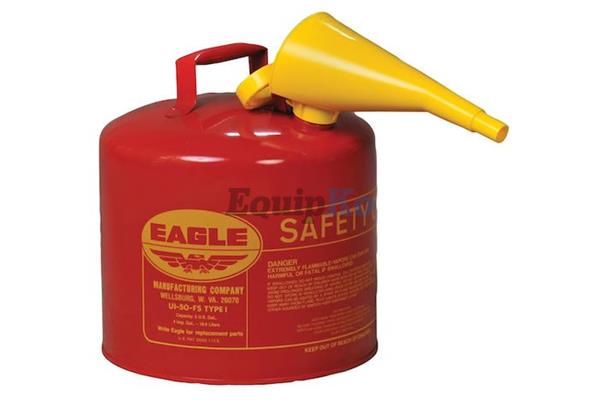 5 Gallon Steel Safety Can for Flammables